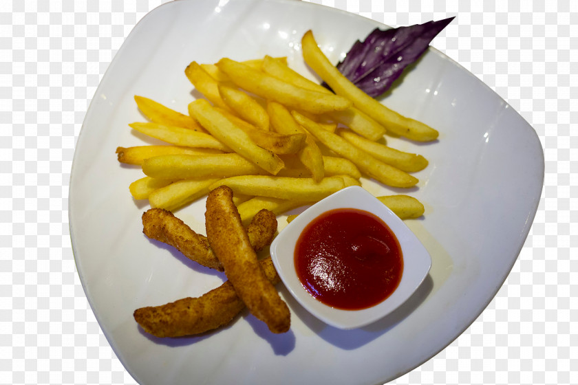 Free Image Buckle Fries Chicken French Fingers Junk Food European Cuisine PNG