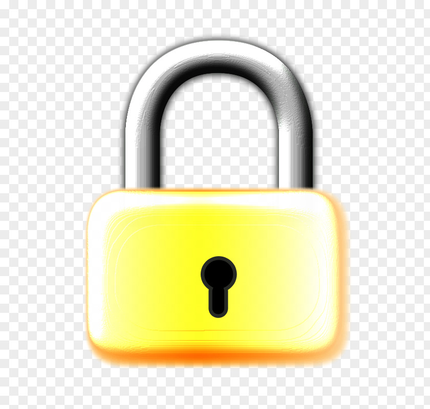 Padlock Pictures Yellow PNG