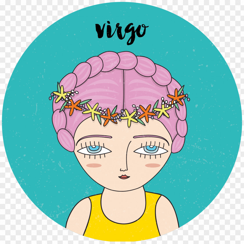 Astrologie Illustration Astrological Sign Leo Virgo Zodiac PNG