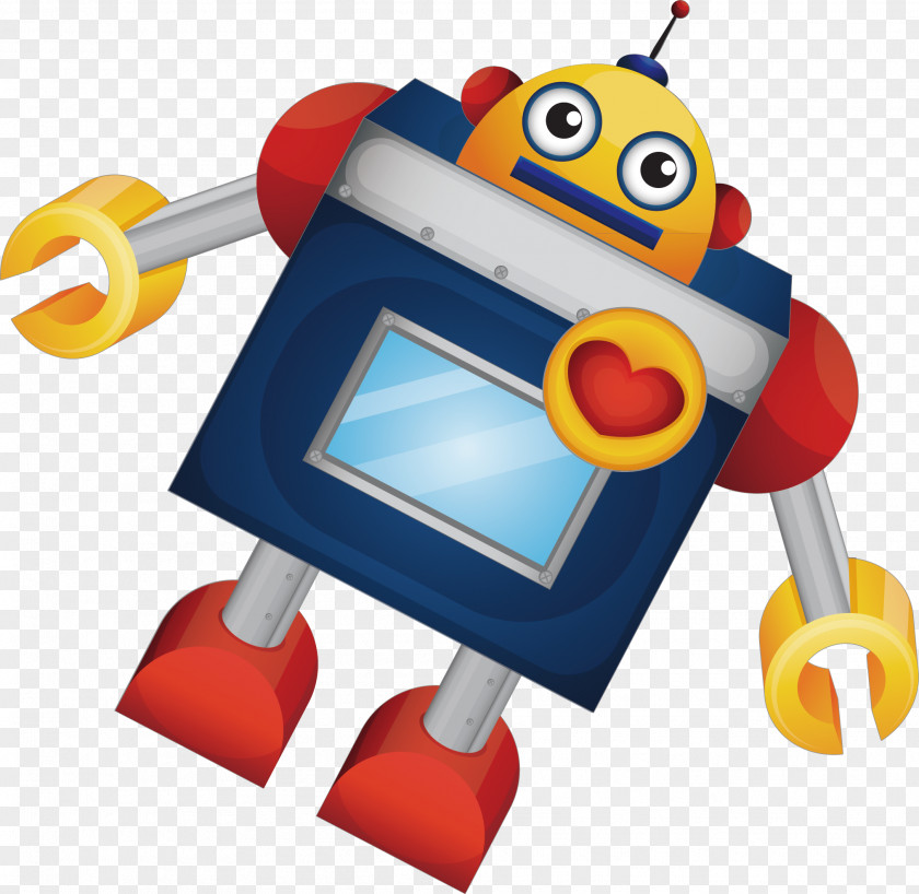 Creative Robot Euclidean Vector Clip Art PNG