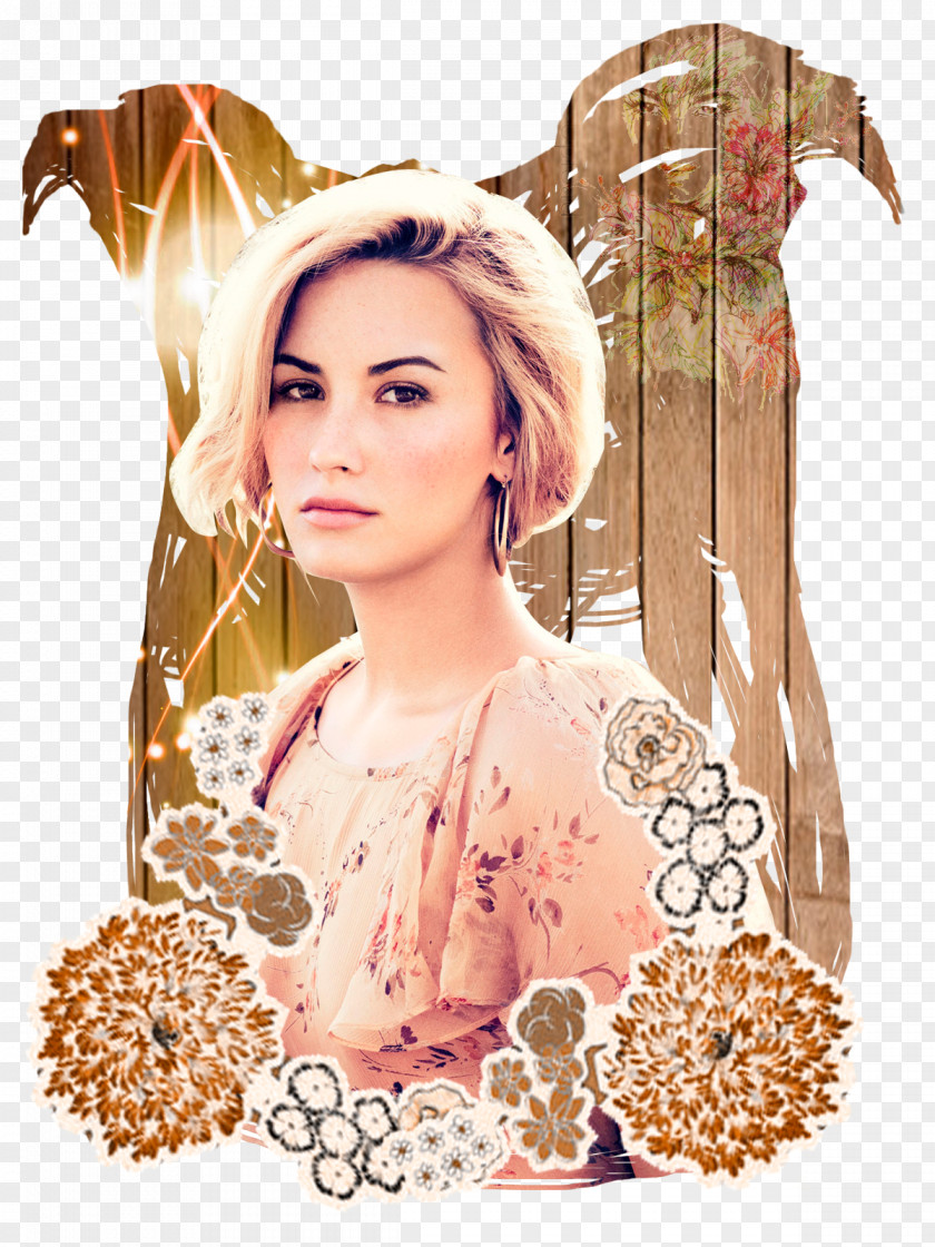 Demi Lovato Hair Coloring Human Color Brown PNG