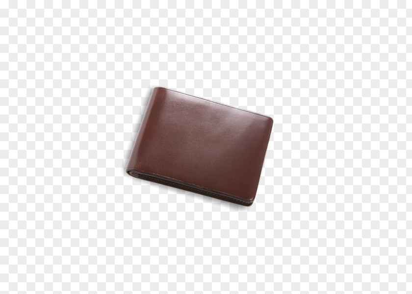 Leather Wallet Brown Caramel Color PNG