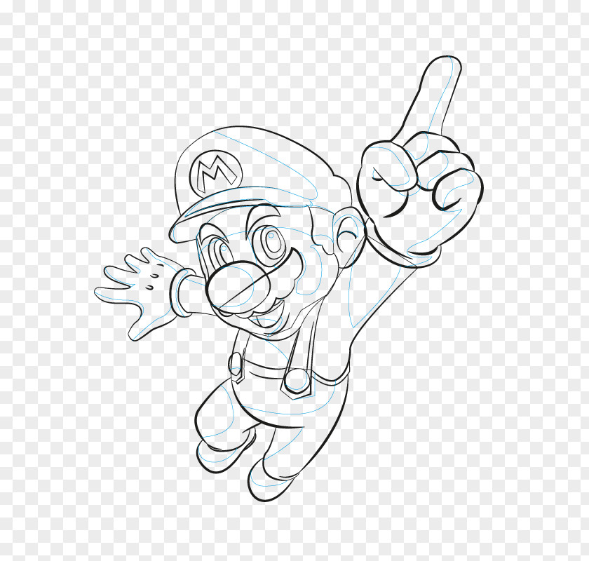 Mario Bros Sketch Bros. Drawing Pencil How To Draw PNG