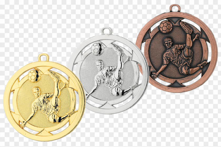 Medal Silver Trophy Gold Football PNG
