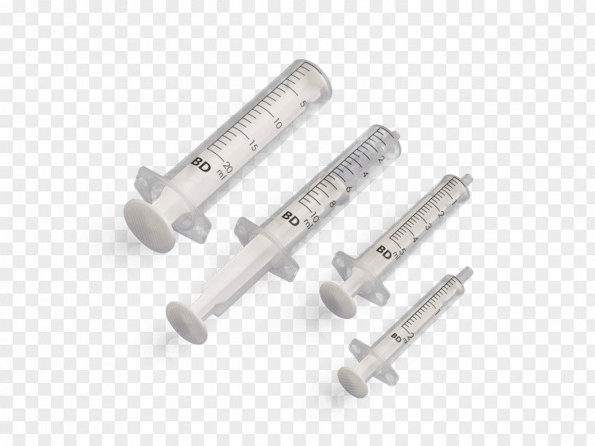 Becton Dickinson Syringe Hypodermic Needle Medical Equipment Intramuscular Injection PNG
