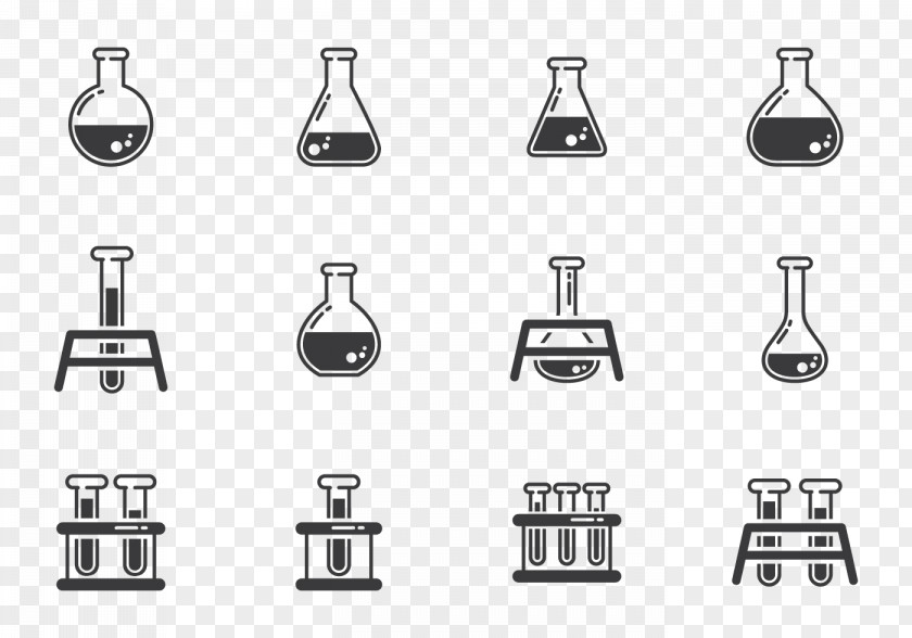 Erlenmeyer Flasks Flask Laboratory Chemistry PNG