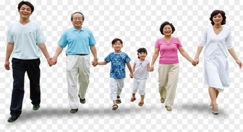 Happy Family Poster Template PNG