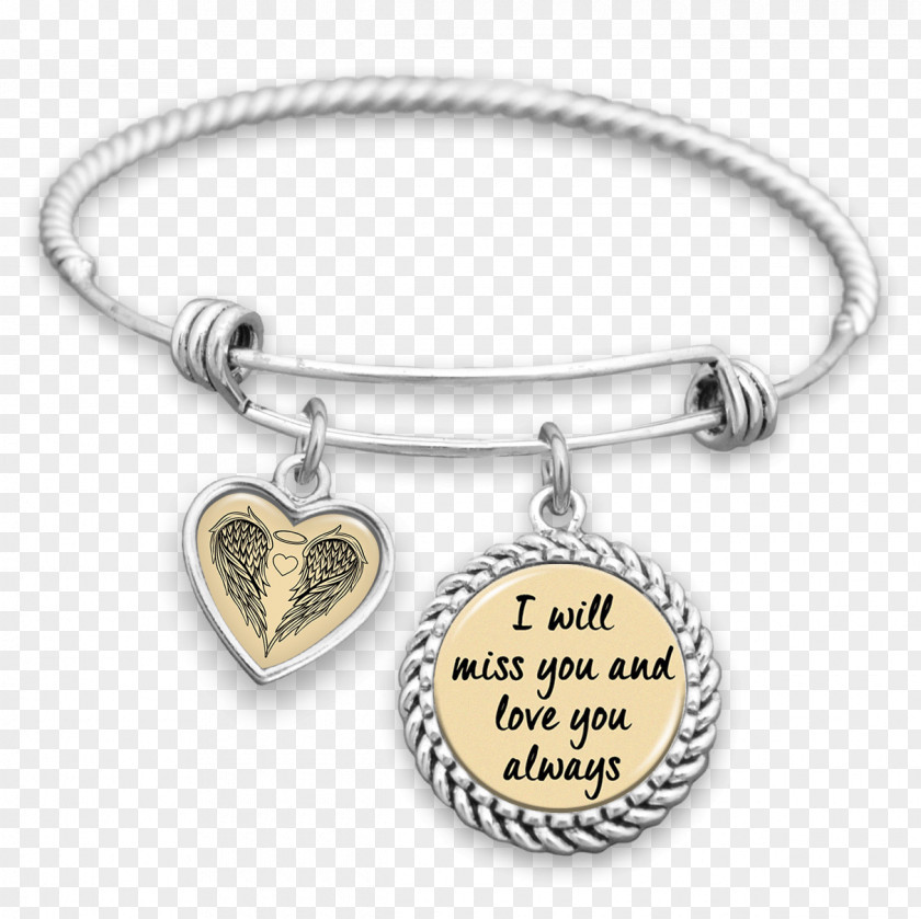 I Will Miss You Necklace Charm Bracelet Earring Jewellery PNG