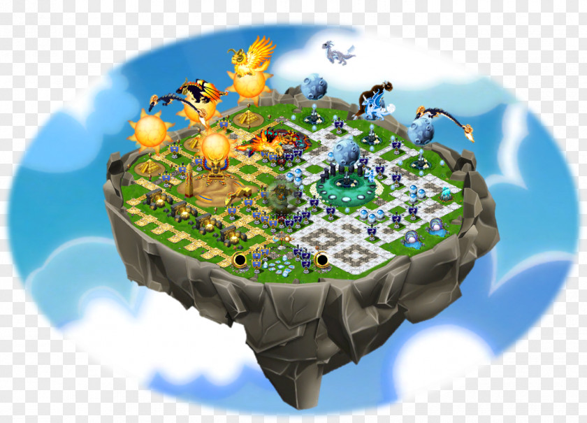Island DragonVale Water Organism PNG
