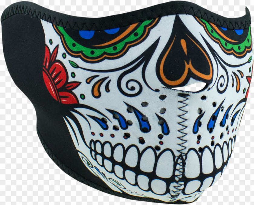 Mask Neoprene Skull Balaclava Headgear PNG