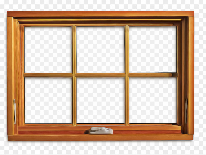 Rectangle Picture Frame Wood PNG