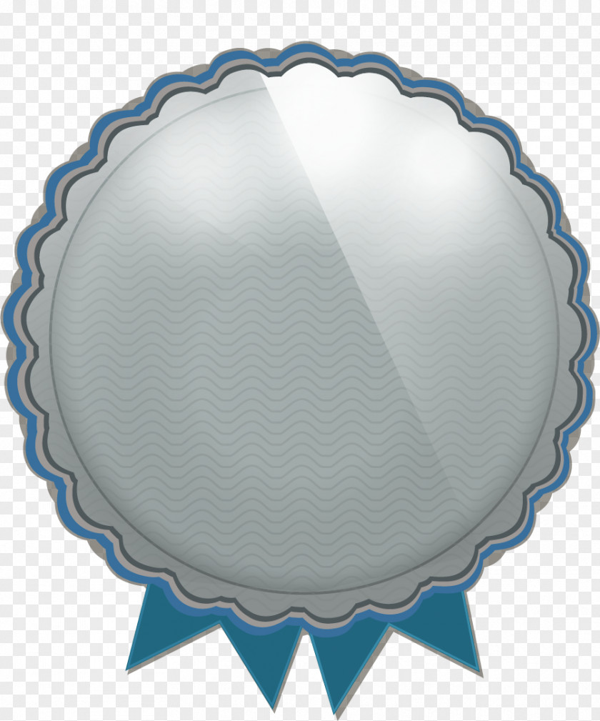Silver Product Label Material Medal Computer File PNG