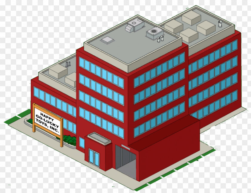 Building Jonathan Weed Happy-Go-Lucky Toy Factory Family Guy PNG