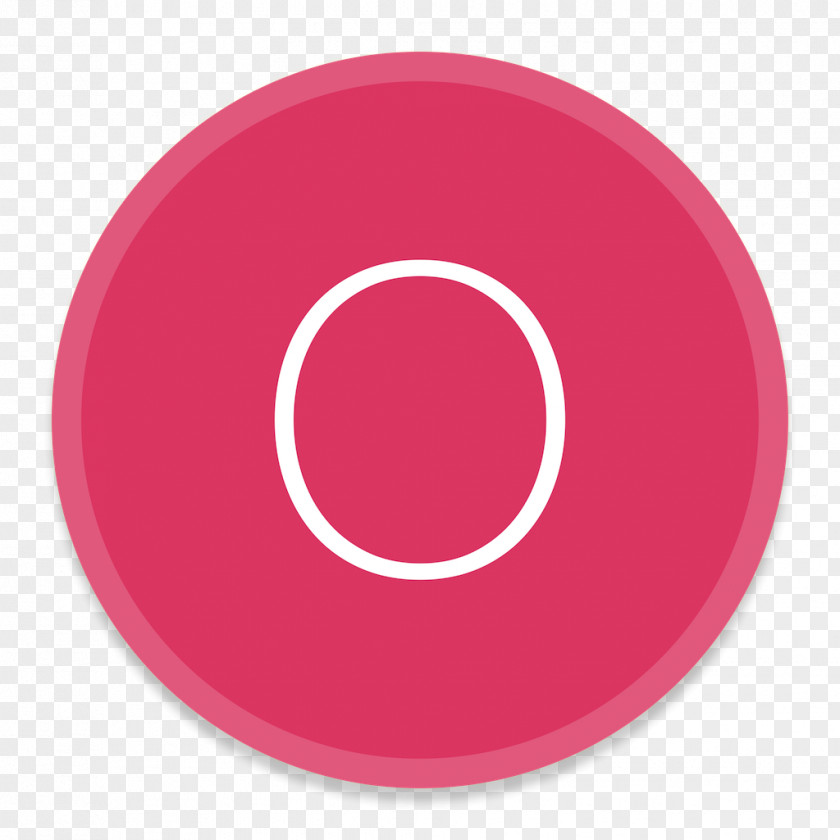 Microsoft Office Outlook Pink Oval Circle PNG