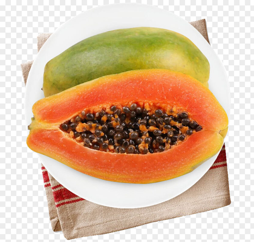 Papaya Fruit Guangdong Yingdehong Tea Vegetable Auglis PNG