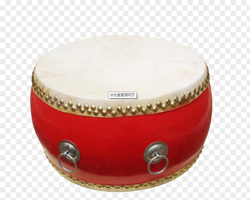 Red Drum Drumhead Drums Percussion PNG