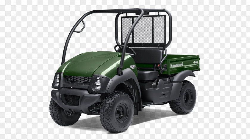 Four-wheel Drive Off-road Vehicles Kawasaki MULE Heavy Industries Motorcycle & Engine Side By All-terrain Vehicle PNG