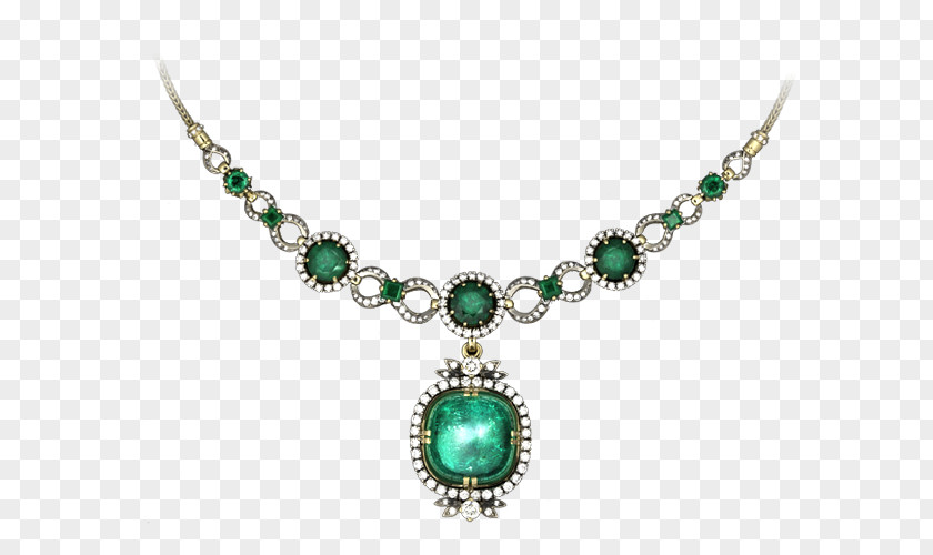 Jewellery Necklace Emerald Yuvelirnyy Dom Dyul'ber Filigree PNG