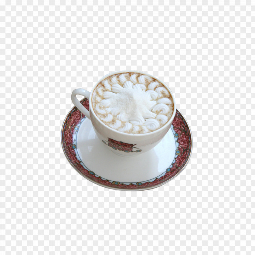 Mug Big Picture Cappuccino Latte Coffee Cup Cafe PNG
