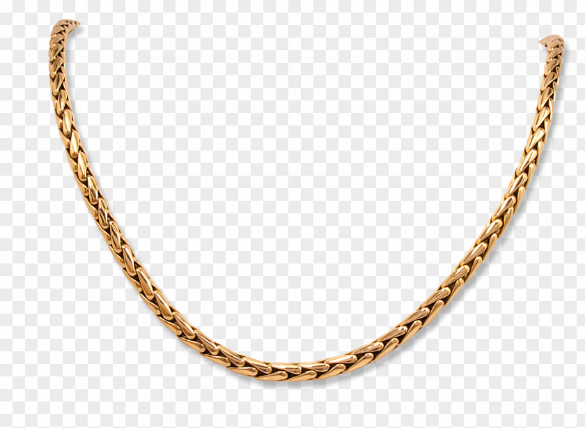 Necklace Chain Gold Jewellery Metal PNG