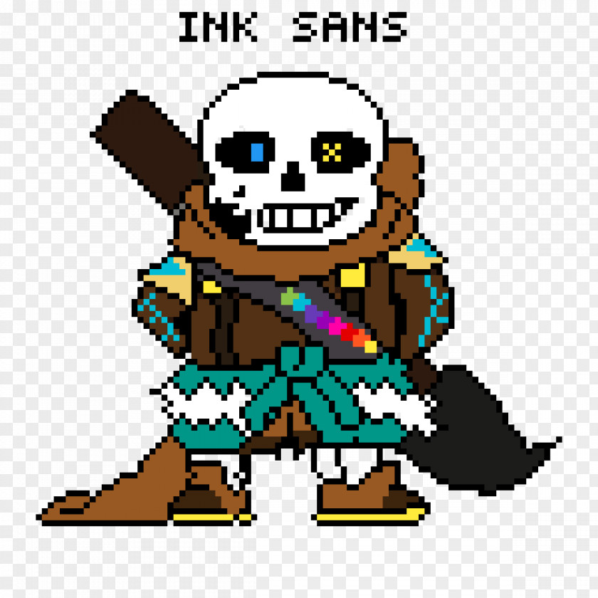 Sprite Pixel Art Undertale PNG