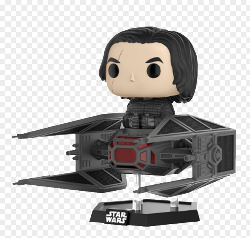 TIE Fighter Kylo Ren Leia Organa Rey Finn Star Wars PNG