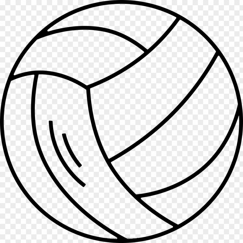 Volleyball Beach Drawing Coloring Book PNG