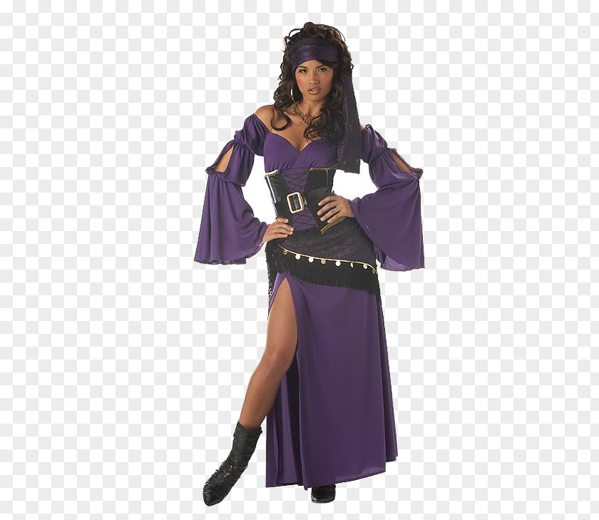 Dress Halloween Costume Romani People Clothing Fortune-telling PNG