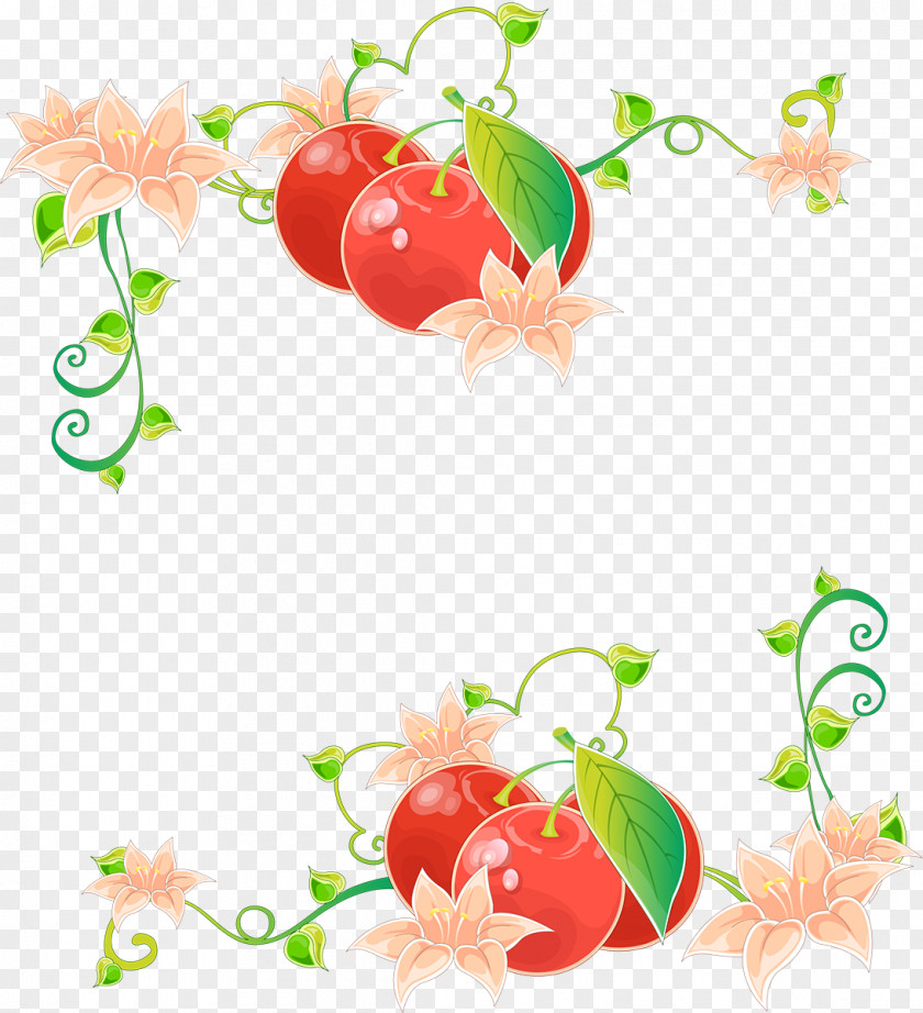 Flower Vine Clip Art PNG