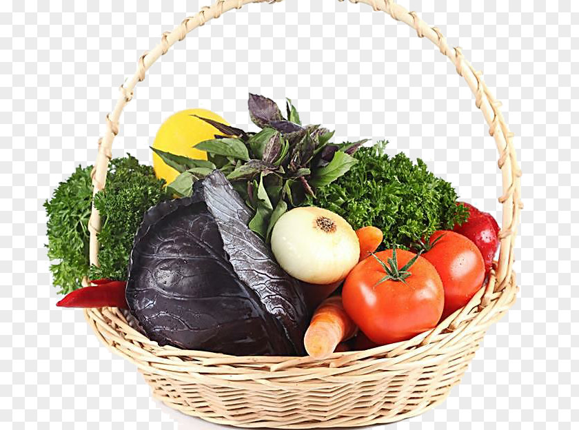 High-definition Vegetable Basket Vegetarian Cuisine Fruit Auglis PNG