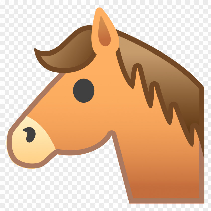 Horse Pony Emoji Mane Rein PNG
