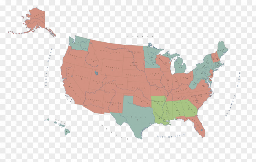 Map United States Of America Vector Graphics Royalty-free Illustration PNG