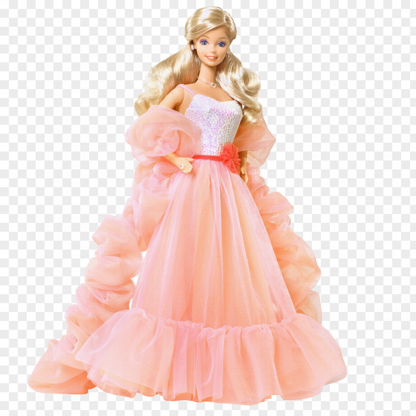 Peach Peaches And Cream Barbie Doll PNG