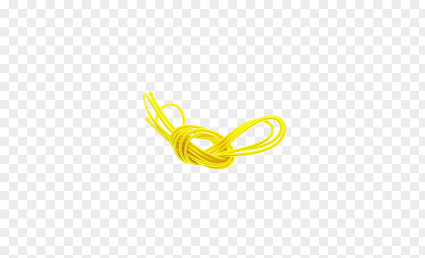Yellow Rope Illustration PNG