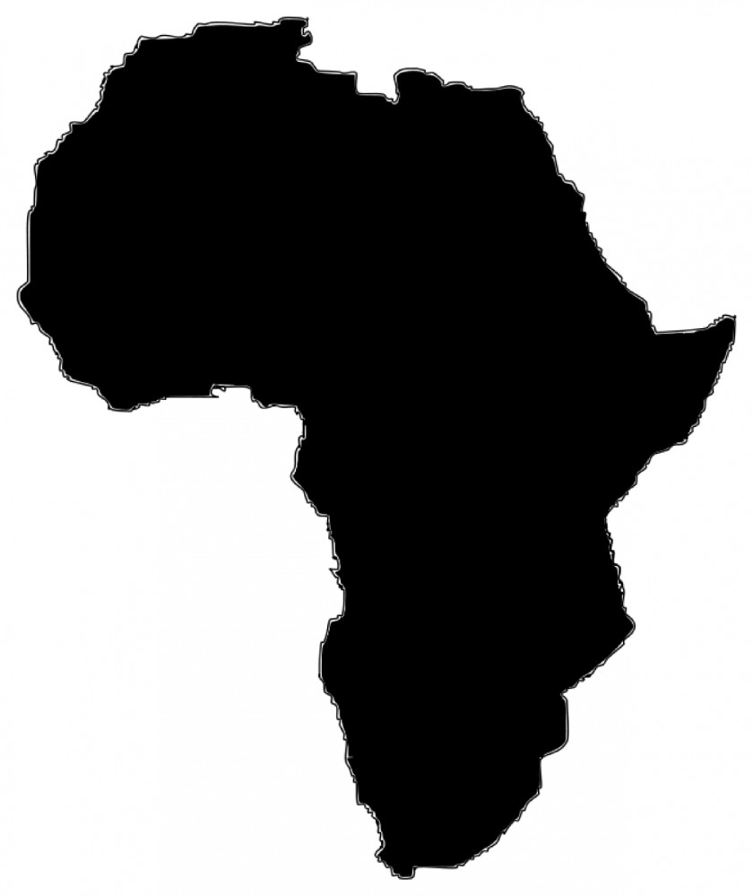 Africa Cliparts Vector Map Clip Art PNG