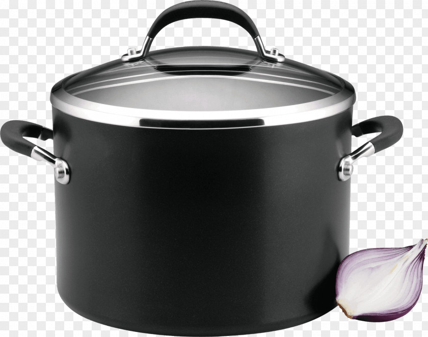 Cooking Ingredients Circulon Cookware Non-stick Surface Frying Pan Stock Pots PNG