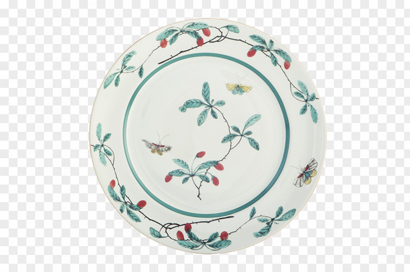 Plate Porcelain Tableware Saucer Mottahedeh & Company PNG