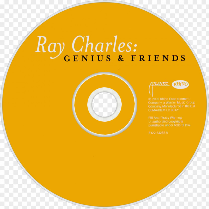 Ray Charles Compact Disc University Of Georgia Brand PNG