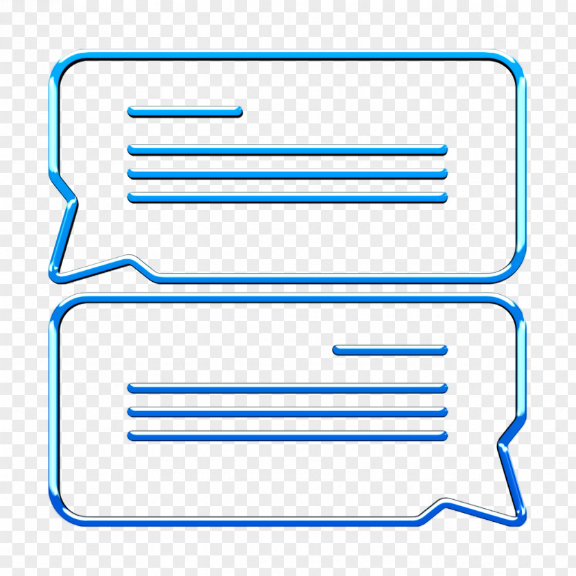 Rectangle Text Conversation Icon Message Speech PNG