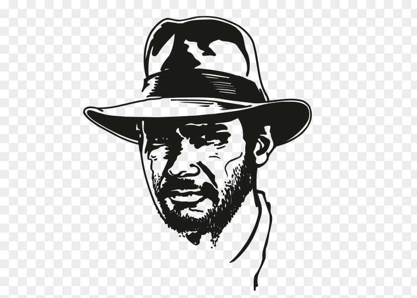 Harrison Ford Indiana Jones Decal Bumper Sticker Adhesive PNG