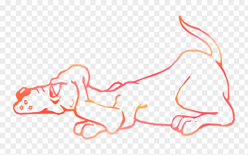 Hunting Dog Drawing Coloring Book Image PNG