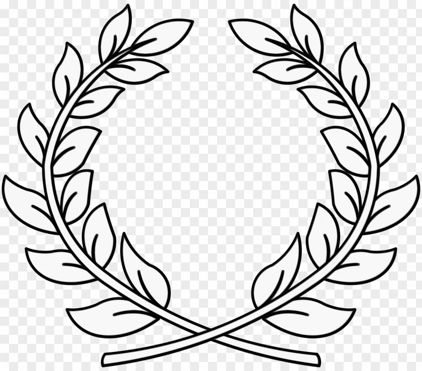 Laurel Wreath Drawing Clip Art PNG