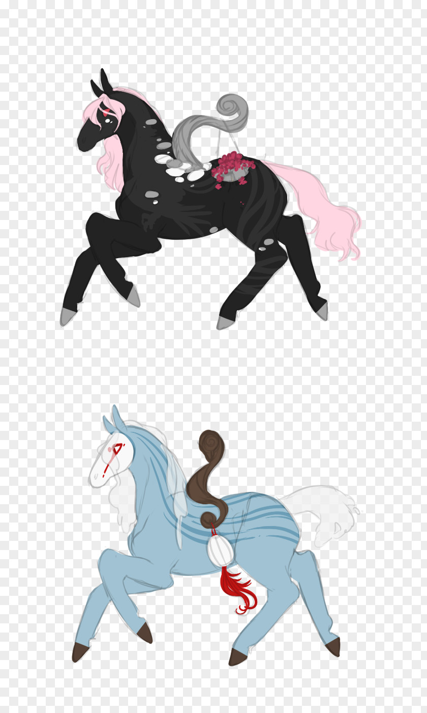 Mustang Stallion Pack Animal Clip Art PNG