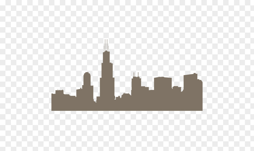 Silhouette Chicago Skyline Stock Photography Vector Graphics PNG