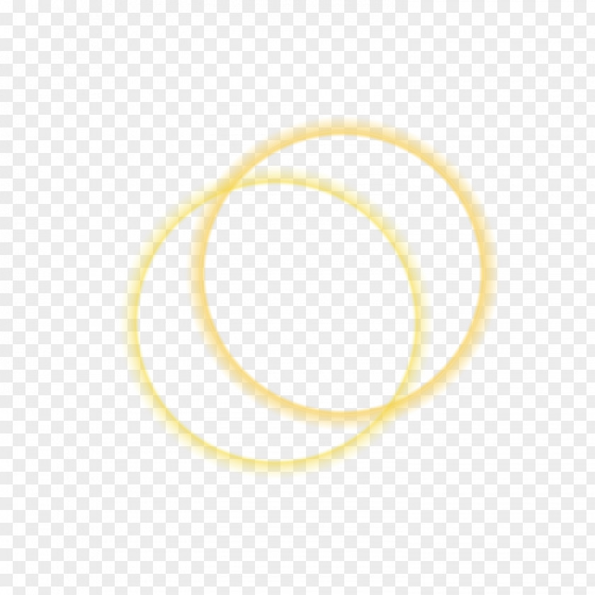 Two Circles Yellow Material Circle Font PNG
