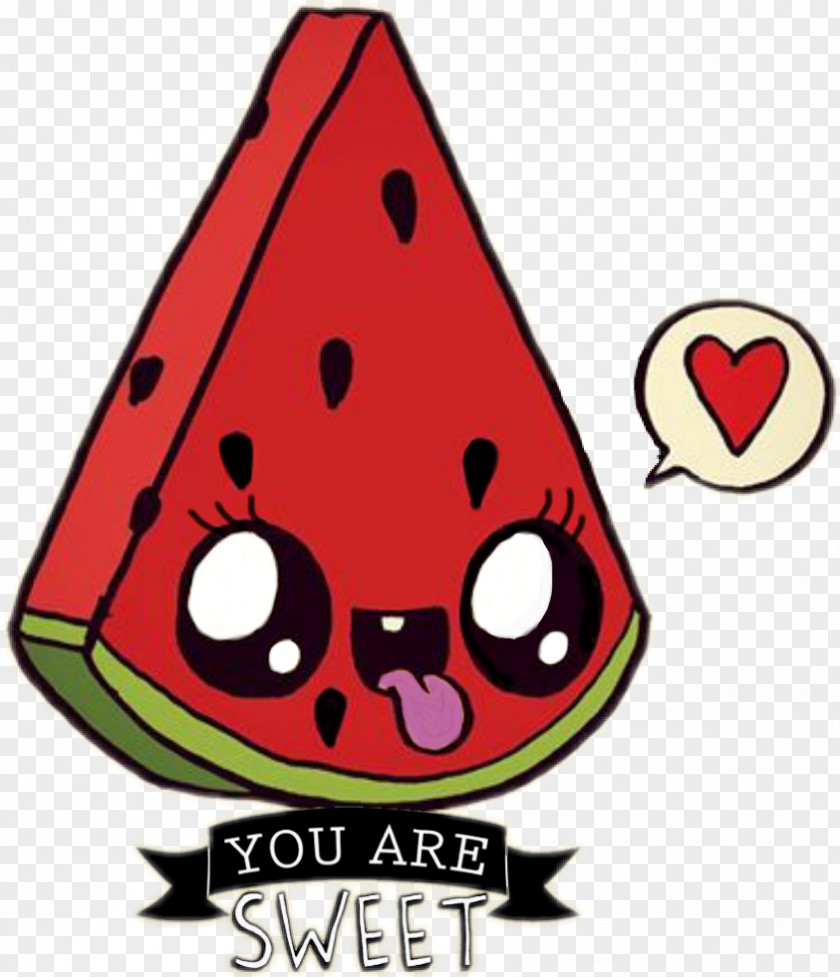 Watermelon Kawaii How To Draw Drawing Image Sketch Pencil PNG