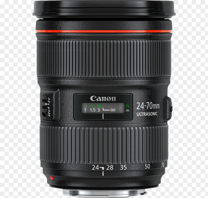 Camera Lens Canon EF Mount 24-70mm F/2.8L II USM PNG