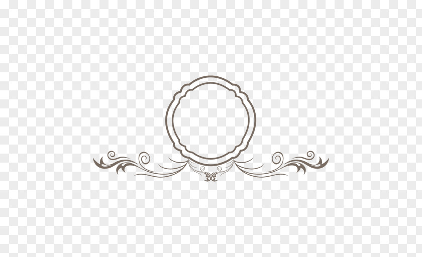Circular Border Flower Picture Frames PNG