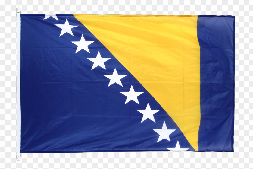 Flag Of Bosnia And Herzegovina Sarajevo Stock Photography PNG
