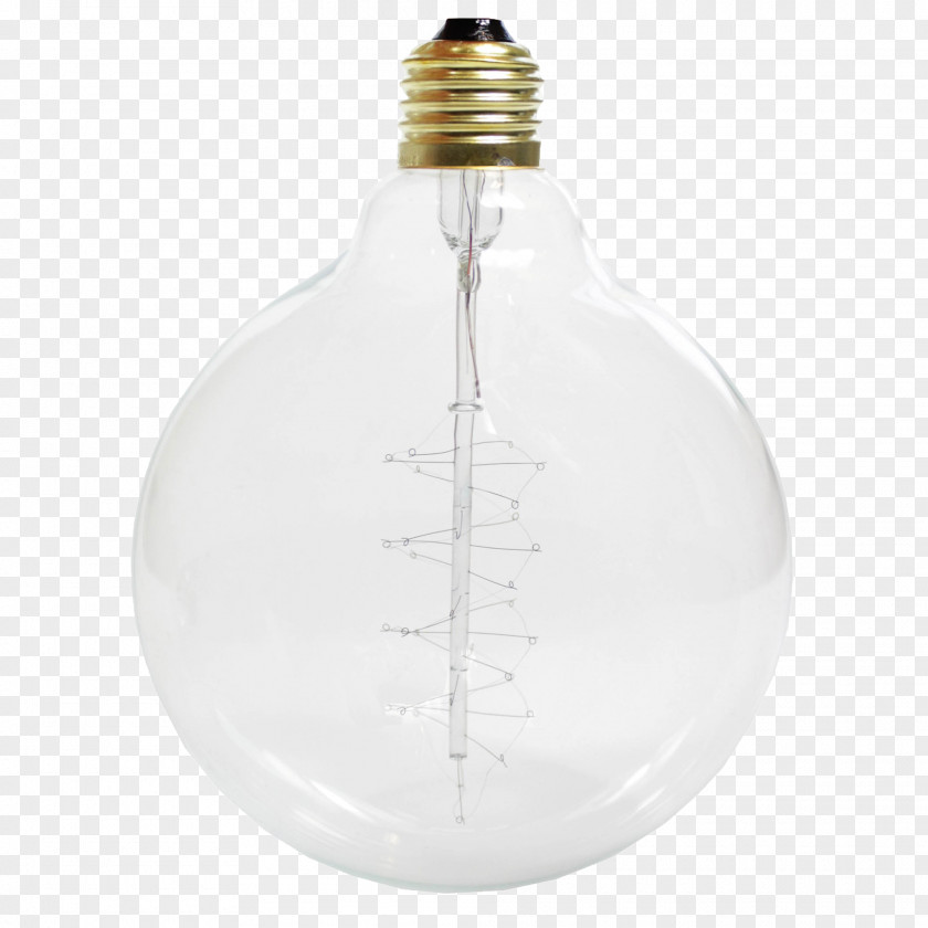 Glass Globe Bulb Incandescent Light Fixture Edison Screw PNG